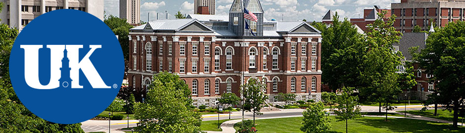 The University of Kentucky, photo of campus.