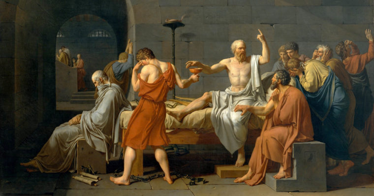 David - The Death of Socrates 