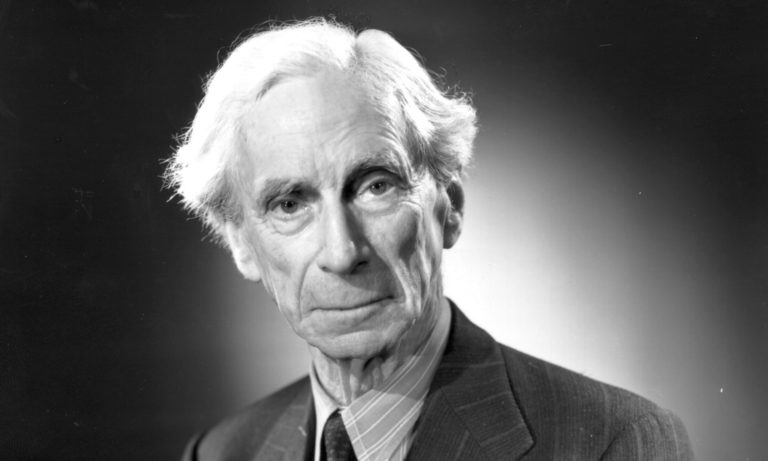 A photo of Bertrand Russell from 1951.
