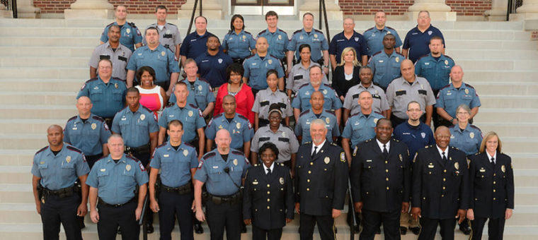 Photo of the UPD staff at the University of Mississippi.