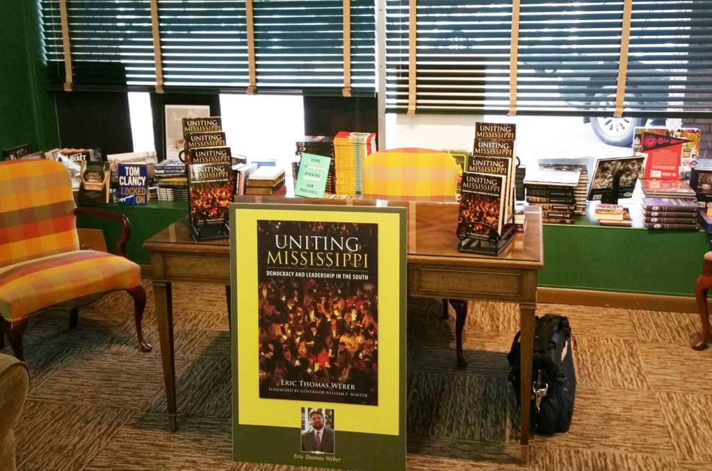 Nice table and display layout for my book signing at Reed's Gumtree Bookstore in Tupelo, MS.