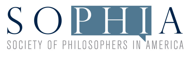 Logo of the Society of Philosophers in America (SOPHIA).