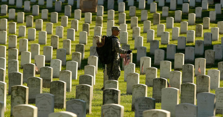 Cemetary at Arlington.