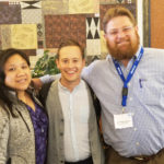 Maria Richie, Andrew Nelson, and Dr. Eric Thomas Weber at the 2019 Midwest Educational Research Association conference in Cincinnati, Ohio.