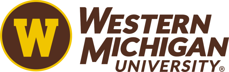 Logo for Western Michigan University.